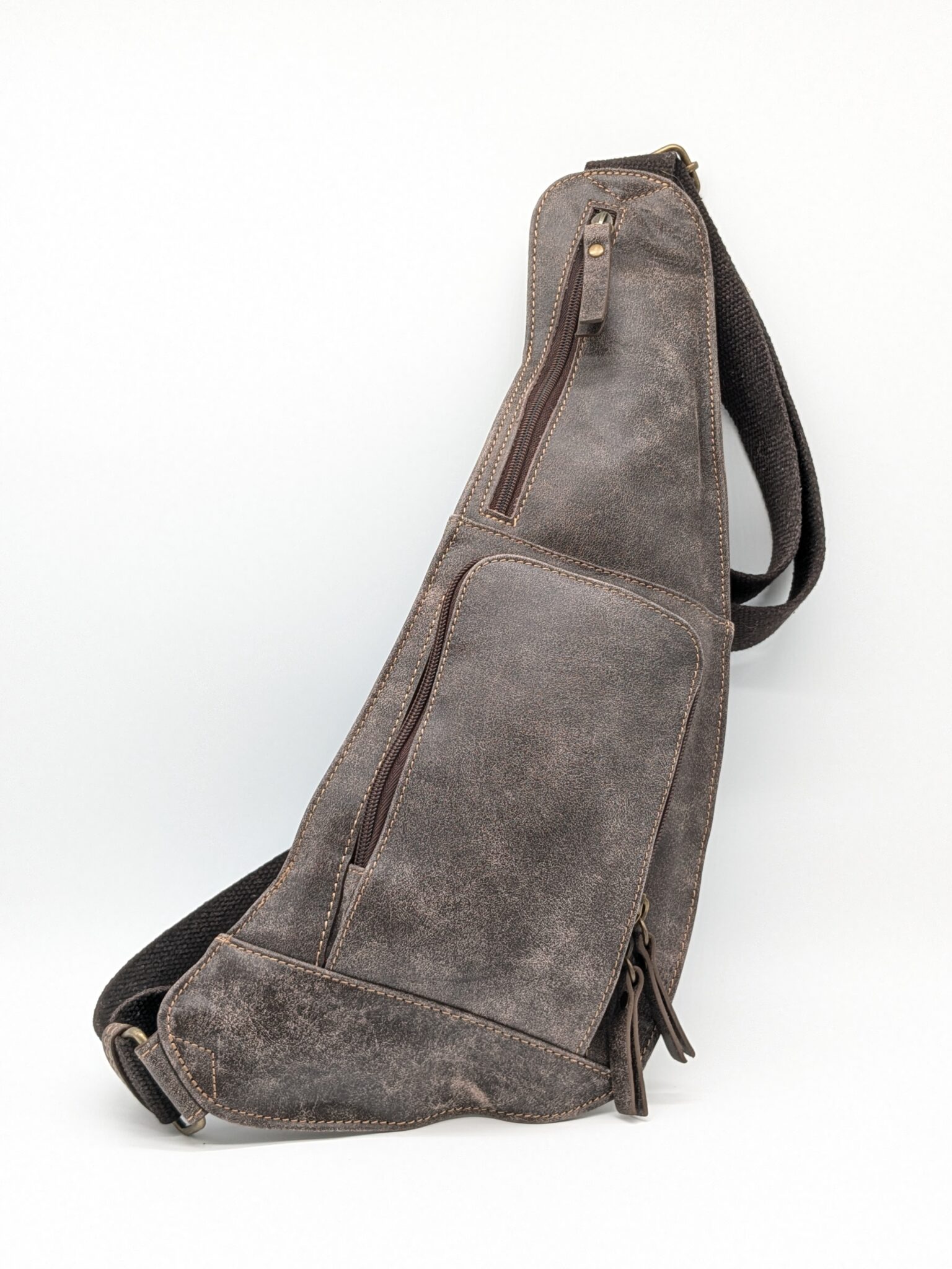 Sac holster aviator cuir lisse